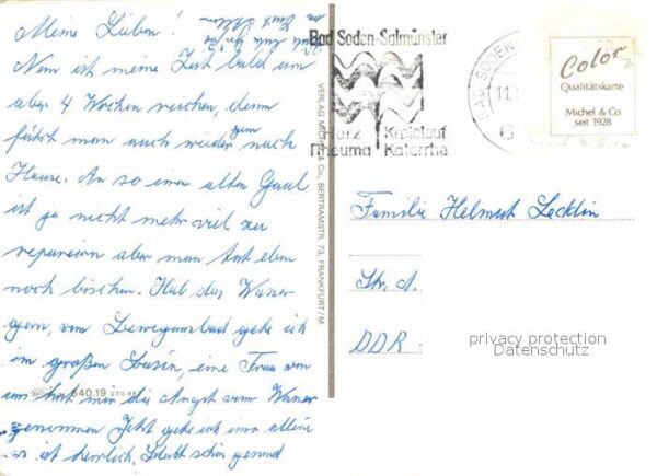 Salmuenster Bad Soden Thermalbad Heilbad im Kinzigtal Kurpark – Bild 2