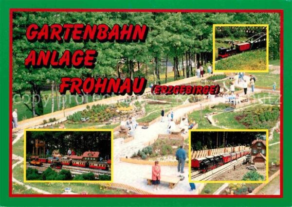 Frohnau Annaberg Gartenbahnanlage Gelände Eisenbahn Feie
