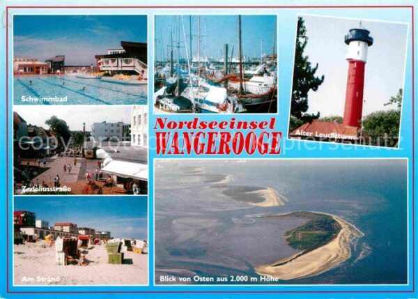 Wangerooge Nordseebad Schwimmbad Zedeliusstrasse Strand Hafen