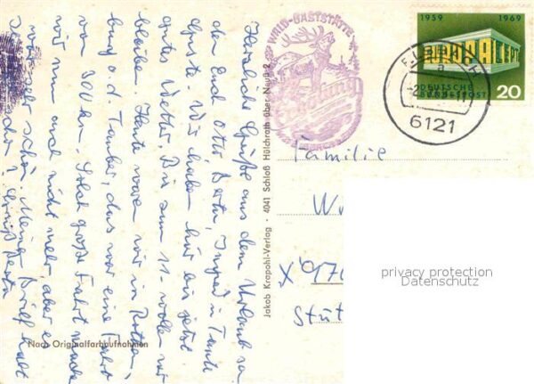 Grasellenbach Teilansichten Kneipp Luftkurort Kurhaus – Bild 2