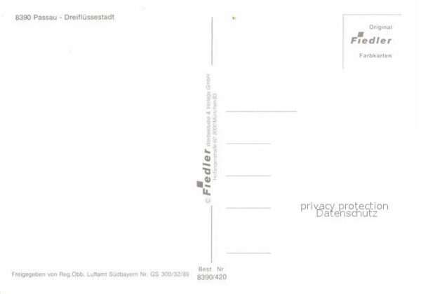 Passau Dreiflüssestadt Fliegeraufnahme – Bild 2