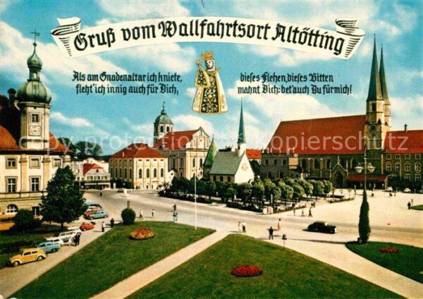 Altoetting Wallfahrtsort Kapellplatz Gnadenkapelle