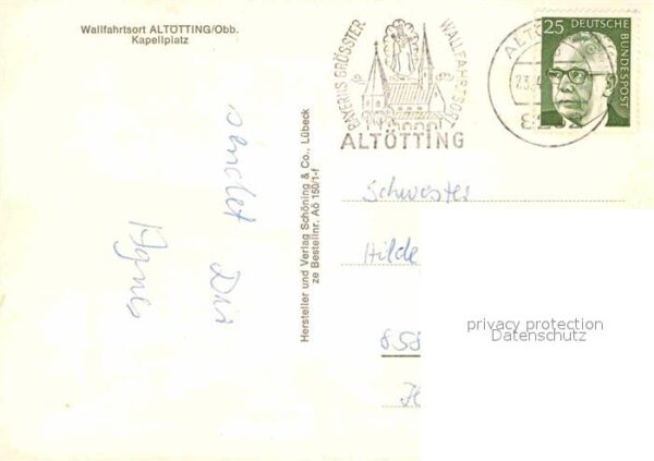 Altoetting Wallfahrtsort Kapellplatz Gnadenkapelle – Bild 2