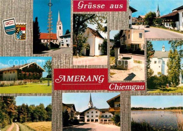 Amerang Teilansichten Erholungsort Kirche Brunn
