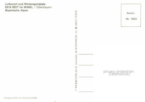 Reit Winkl Teilansichten Luftkurort Wintersportpla – Bild 2