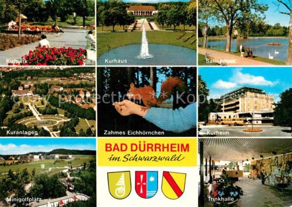 Bad Duerrheim Kurpark Kuranlagen Minigolf Kurhaus Eic