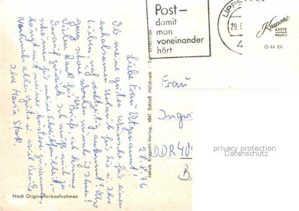 Lippstadt Bernhard Brunnen Lippe Marienkirche Mat – Bild 2