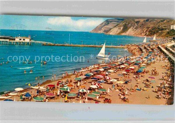 Gabicce Mare Spiaggia Riviera Adriatica Strand Seebr