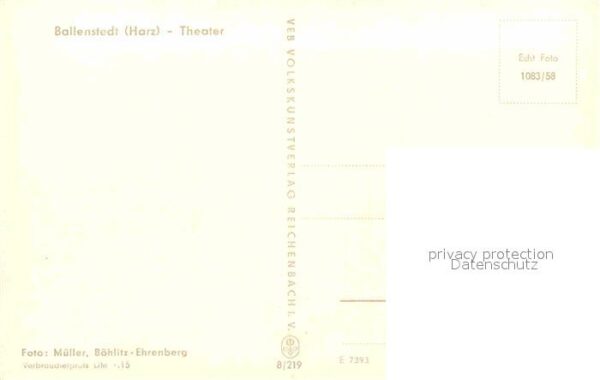 Ballenstedt Theater – Bild 2