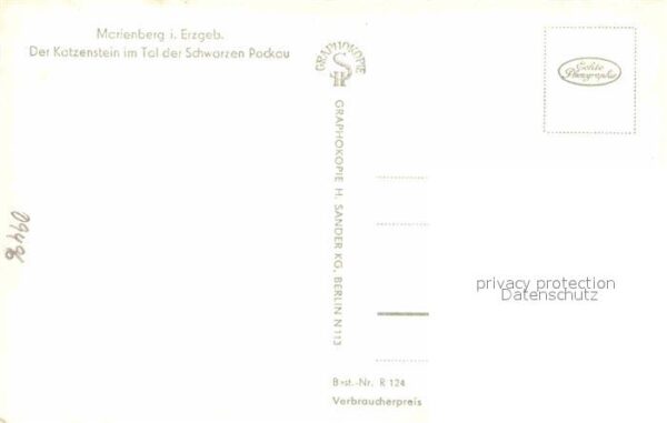 Marienberg Erzgebirge Katzenstein Schwarze Pockau – Bild 2