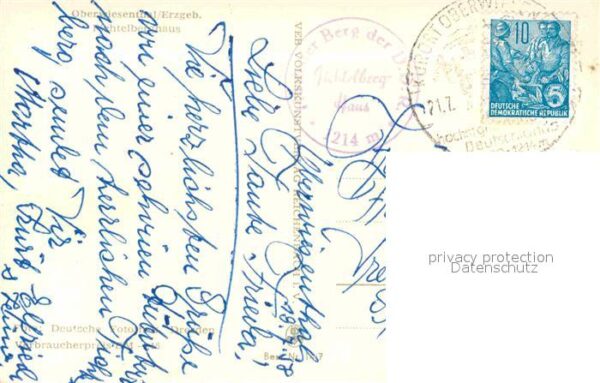 Oberwiesenthal Erzgebirge Fichtelberghaus – Bild 2