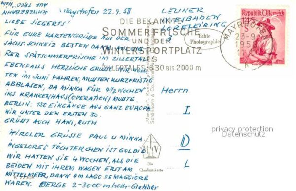 Mayrhofen Zillertal Luftseilbahn Ahornspitze – Bild 2