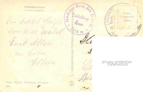Oberwiesenthal Erzgebirge Fichtelberghaus – Bild 2