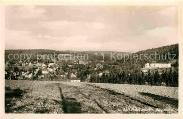 Bad Elster Blick von der Alberthöhe