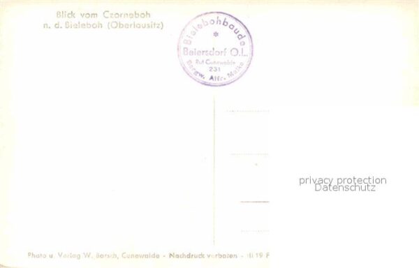 Bieleboh Blick vom Czorneboh – Bild 2