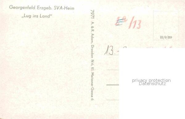 Georgenfeld Heim Lug ins Land – Bild 2