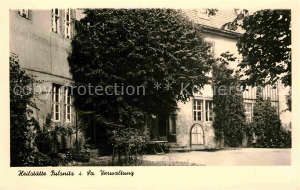 Pulsnitz Sachsen Heilstätte Verwaltung