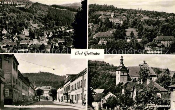 Bad Gottleuba-Berggiesshuebel Sanatorium Petrikirche Ernst-Thälmann-S