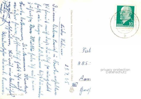 Kirschau Körse Burgtor Post Rathaus Schule – Bild 2