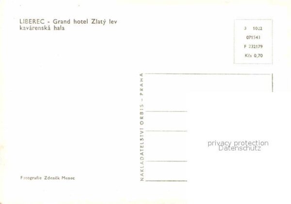 Liberec Grand hotel Zlaty – Bild 2