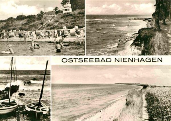 Nienhagen Ostseebad Strand Boot