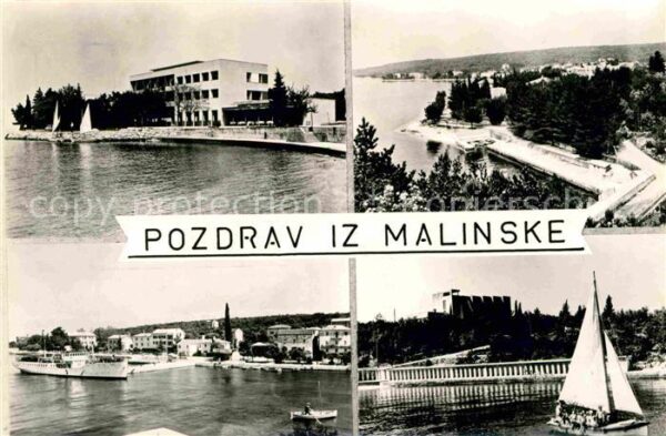 Malinska Haludovo Segelboot Hafen
