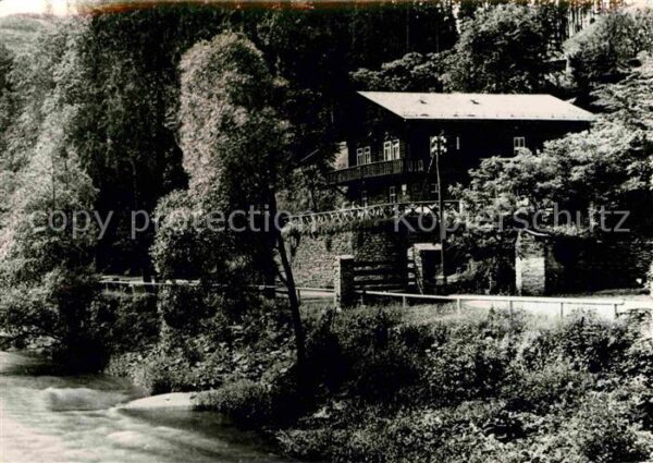 Schwarzatal HO-Gaststätte Schweizerhaus