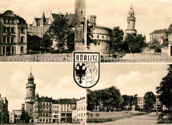 Goerlitz Sachsen Marienplatz Demianiplatz Leninpaltz Kar