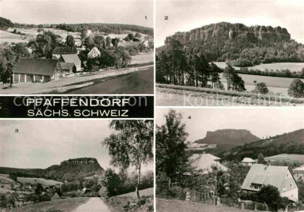 Pfaffendorf Koenigstein Pfaffenstein Königstein Lilienstein