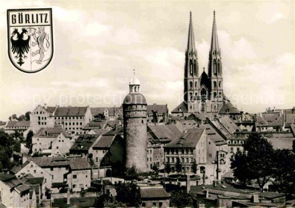 Goerlitz Sachsen Altstadt Peterskirche Nicolaiturm