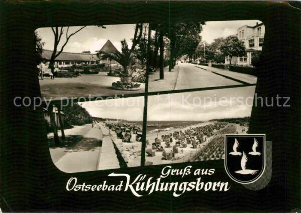 Kuehlungsborn Ostseebad Strand Promenade