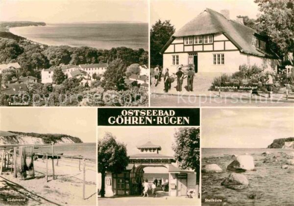 Goehren Ruegen Steilküste Heimatstube Mönchgut