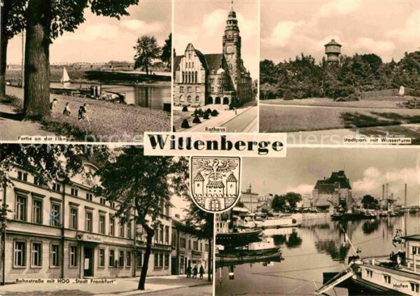 Wittenberge Prignitz Rathaus Bahnstrasse HOG Stadt Frankfurt