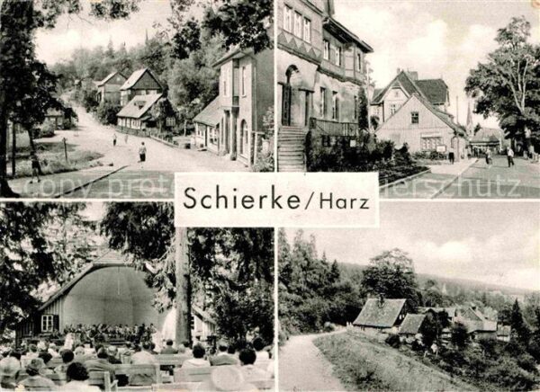 Schierke Harz Konzertbühne Ortsansichten