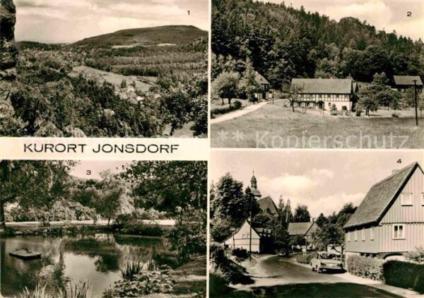 Jonsdorf Mühlsteinbrüchen Kurpark