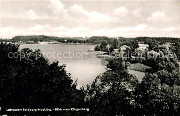 Feldberg Mecklenburg Luftkurort Panorama Ziegenberg