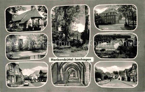 Hankensbuettel Isenhagen Kirche Ehrenmal Kreuzgang Hin