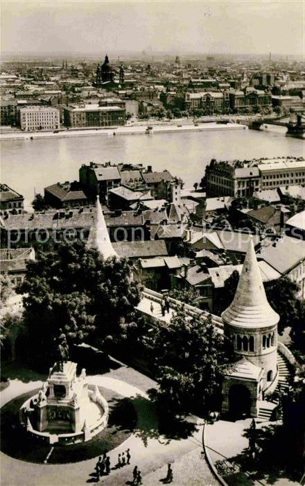 Budapest Burg Luftbild
