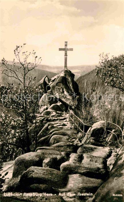 Ilsenburg Harz Ilsestein Gipfelkreuz