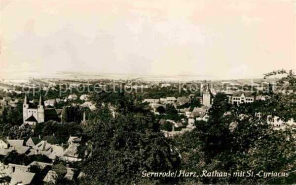 Gernrode Harz Rathaus Sankt Cyriacus