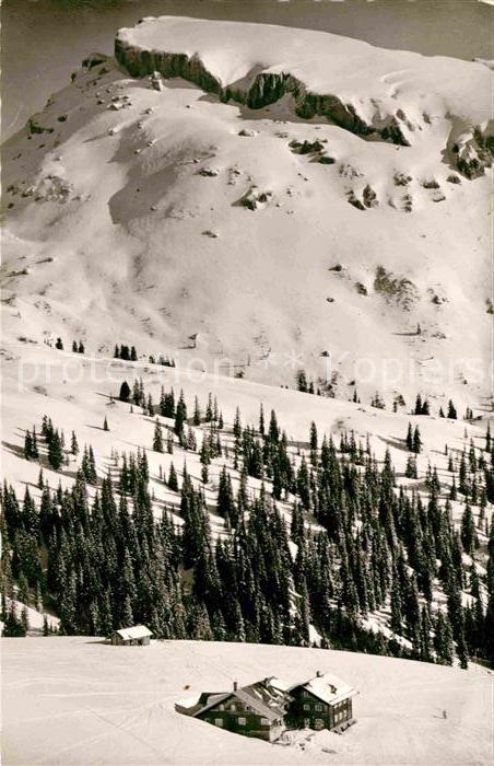 Kleinwalsertal Skigebiet Schwarzwasserhütte Hoch Ifen