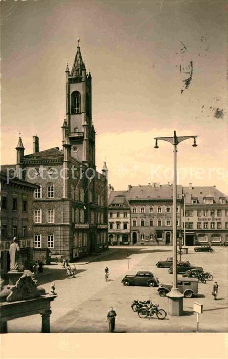 Kamenz Sachsen Markt Rathaus