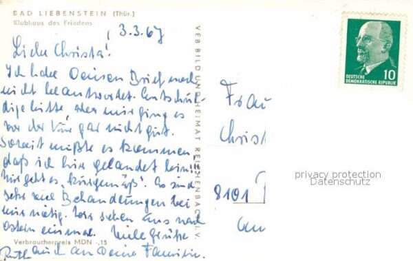 Liebenstein Bad Klubhaus Friedens – Bild 2
