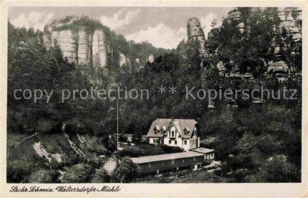 Saechsische Schweiz Waltersdorfer Mühle