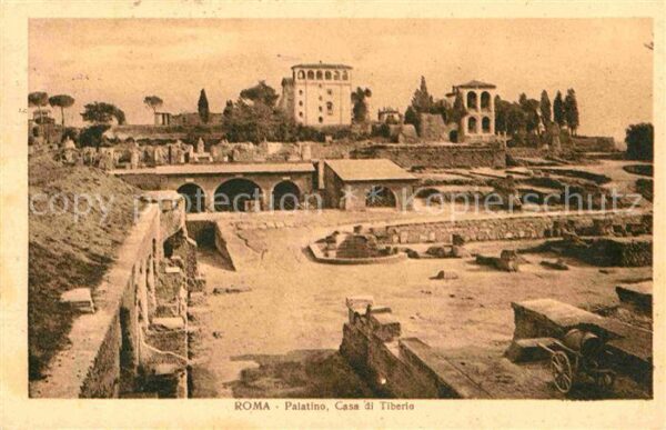 Roma Rom Palatino Casa Tiberio