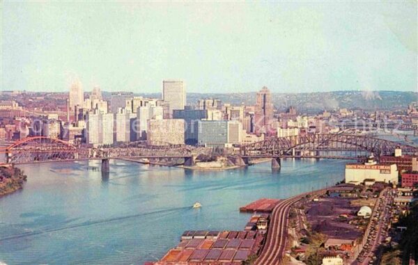 Pittsburg Pennsylvania City Panorama