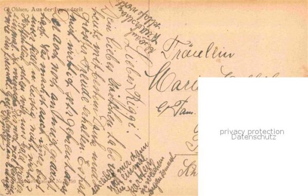 Motive Aus der Jugendzeit Künstlerkarte Ohlsen – Bild 2