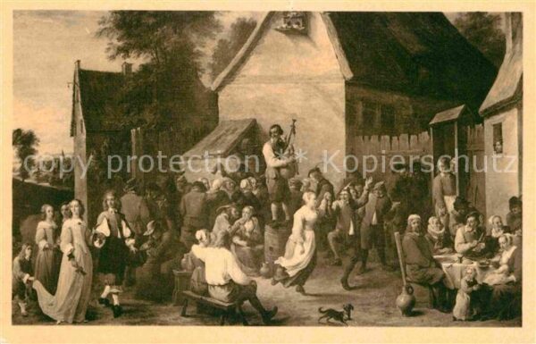 Bruxelles Bruessel Museum La Kermesse Teniers David
