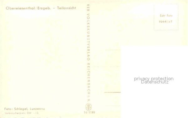Oberwiesenthal Erzgebirge Ortsansicht – Bild 2