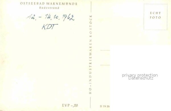 Warnemuende Ostseebad Badestrand – Bild 2